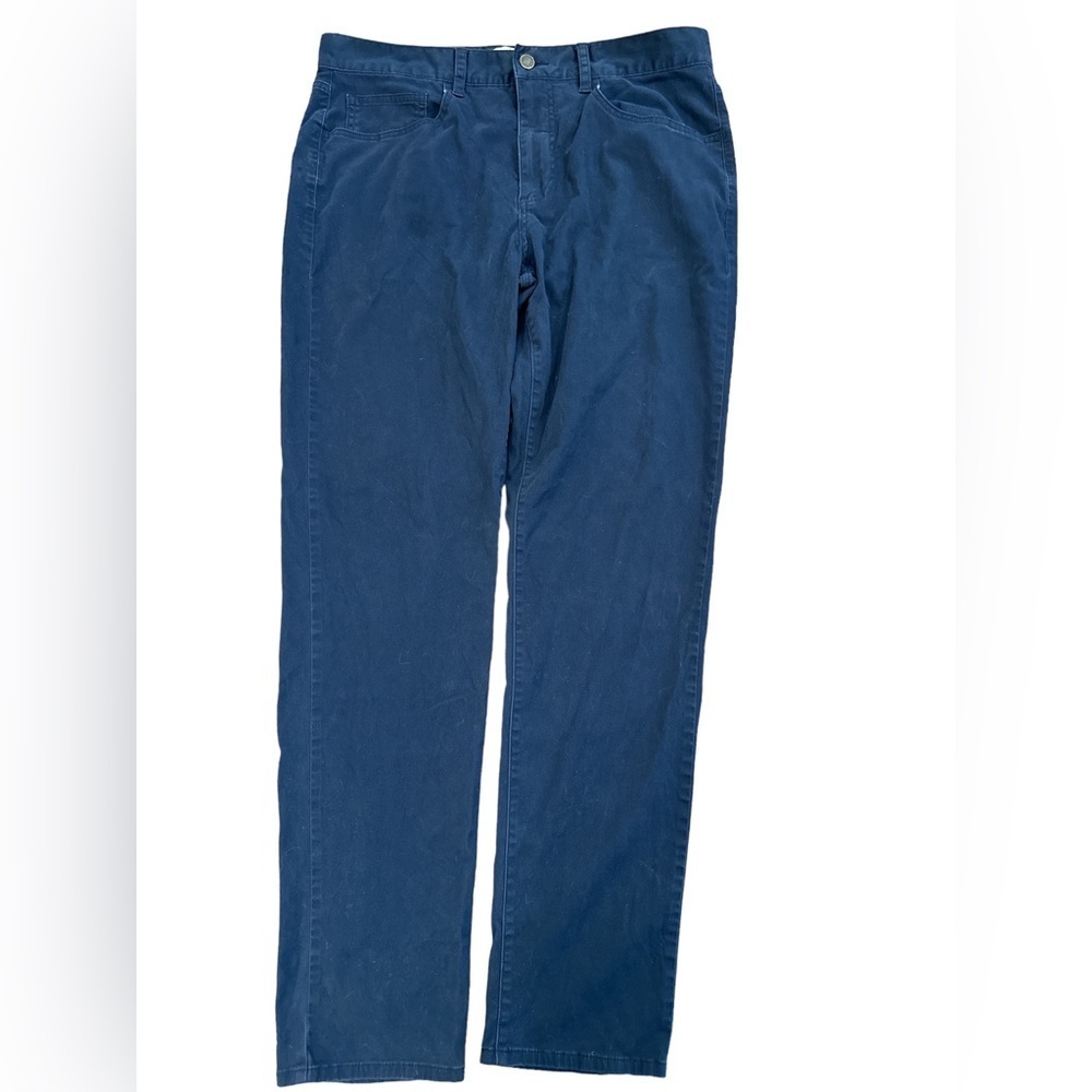 Ben‎ Sherman Men’s Pants 34x32 Blue Stretch Skinny Fit Excellent